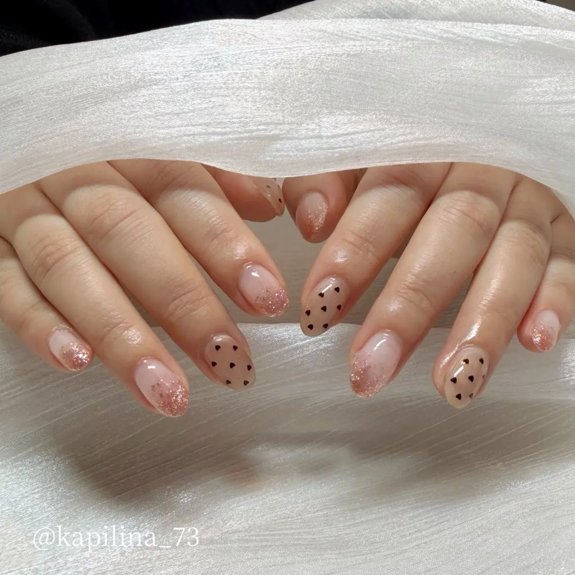 ネイル シンプルネイル Kapilina🌺 MOMOのネイルデザイン