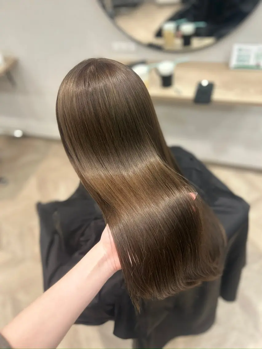 ロング カット ヘアカラー Marin🫐/ 名駅/レイヤーカットのヘアスタイル