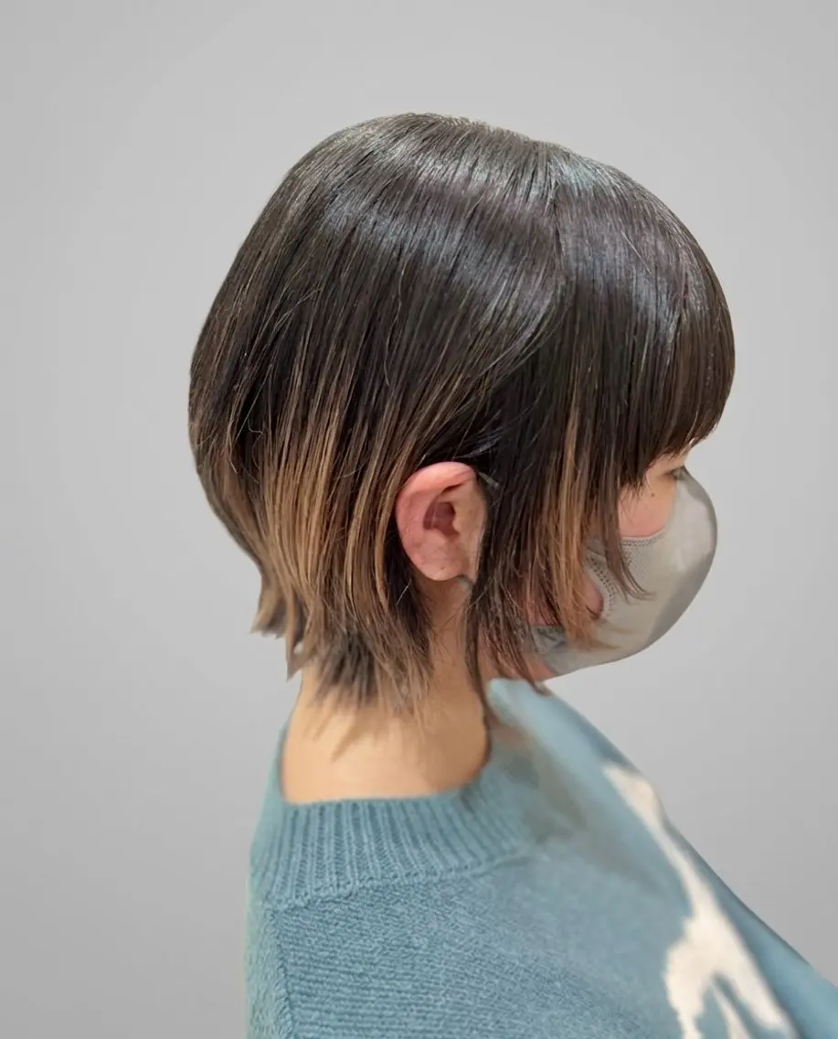 ショート カラー 野村 拓海のヘアスタイル