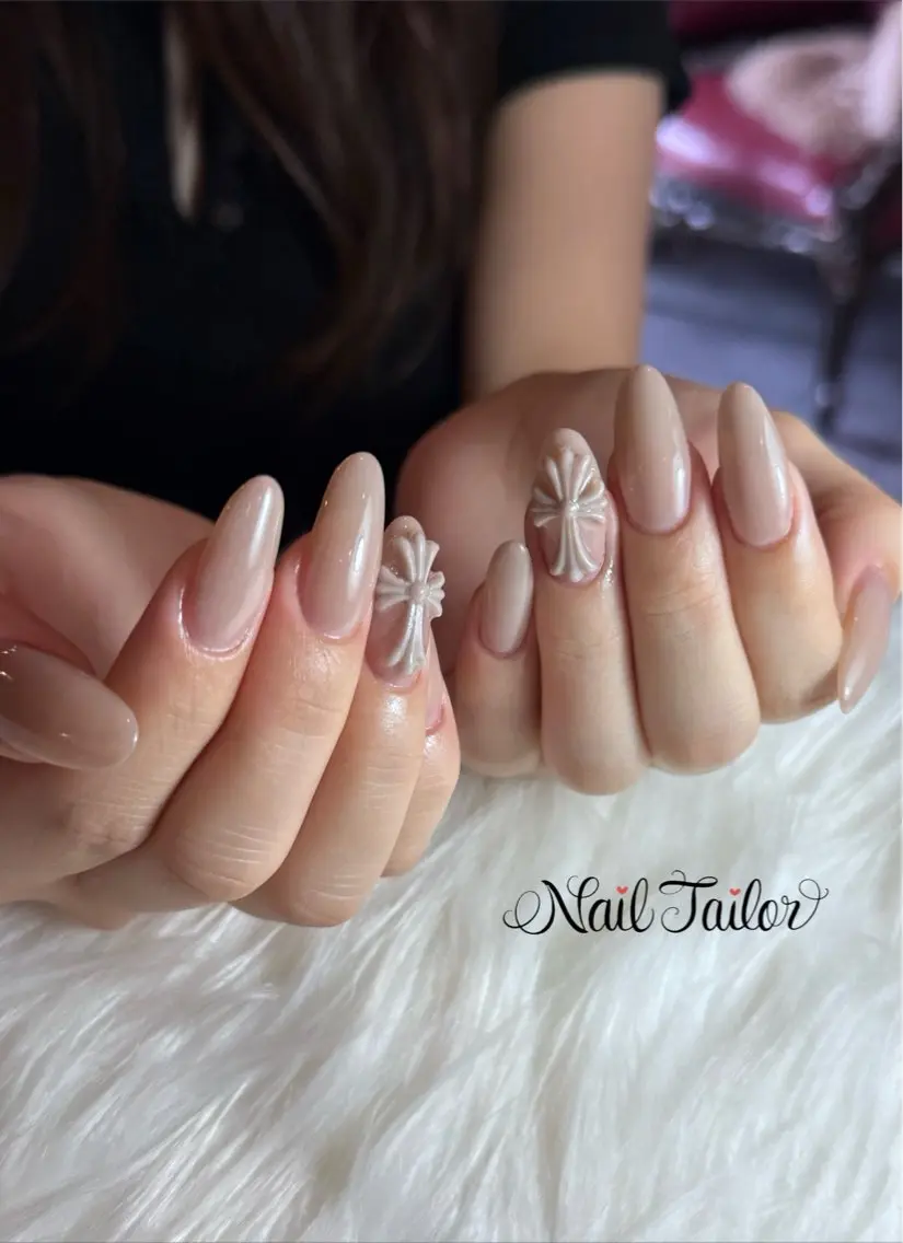 ネイル 長さ出し ハンドネイル NailTailor ネイルテイラーのネイルデザイン