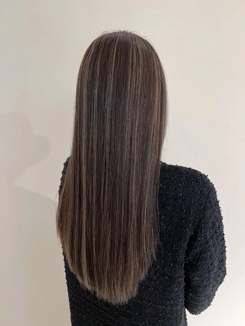 ロング カラー ヘアアレンジ ヘアカラー 今井 由佳のヘアスタイル