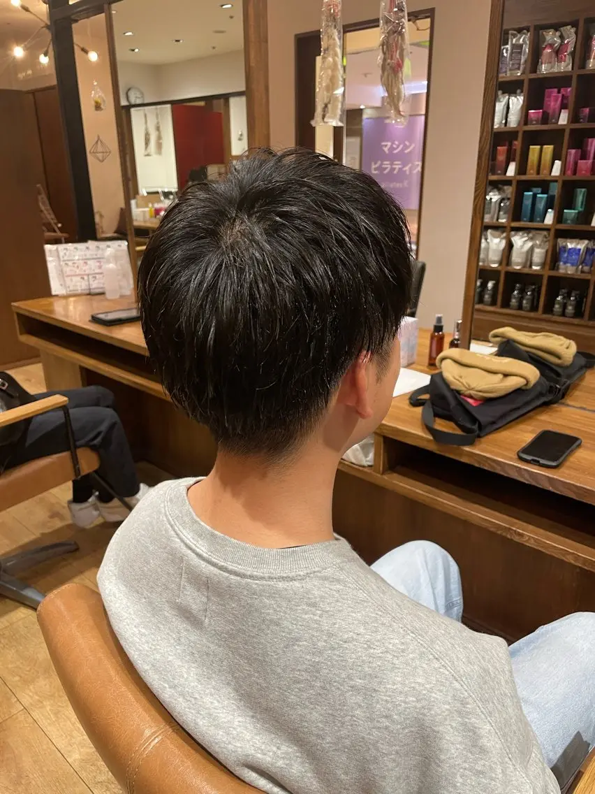 メンズ ボブパーマ🧸 /YUNAのヘアスタイル