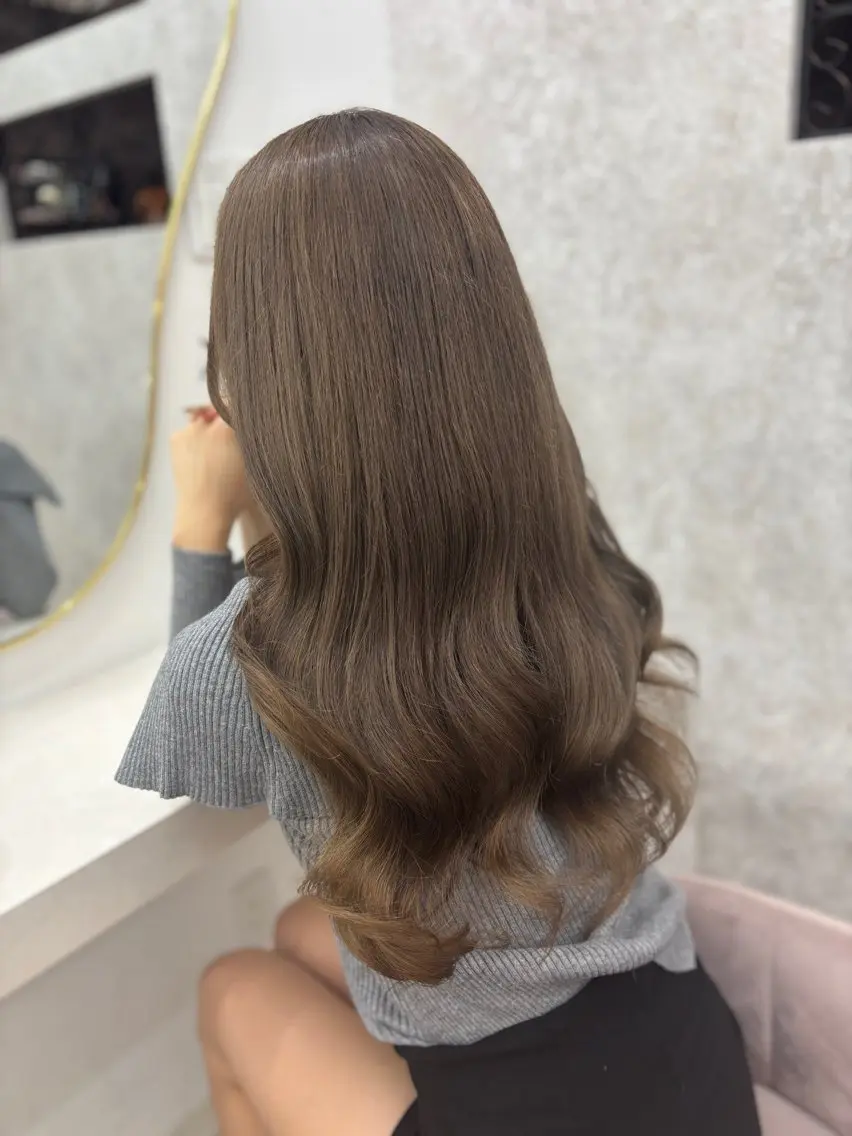 カラー ヘアカラー トリートメント 🍒大宮/カット /艶髪/みお🍒のヘアスタイル