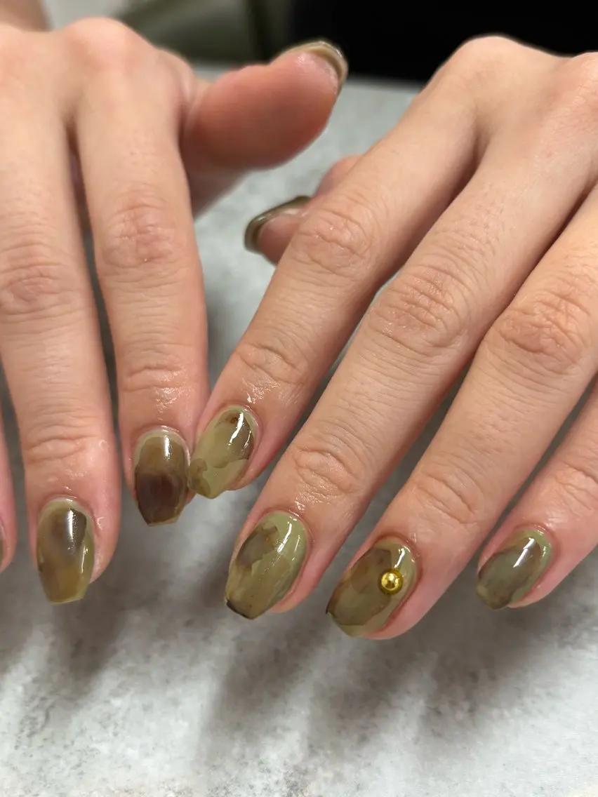 ネイル ニュアンスネイル Noël新宿南口 arisaのネイルデザイン