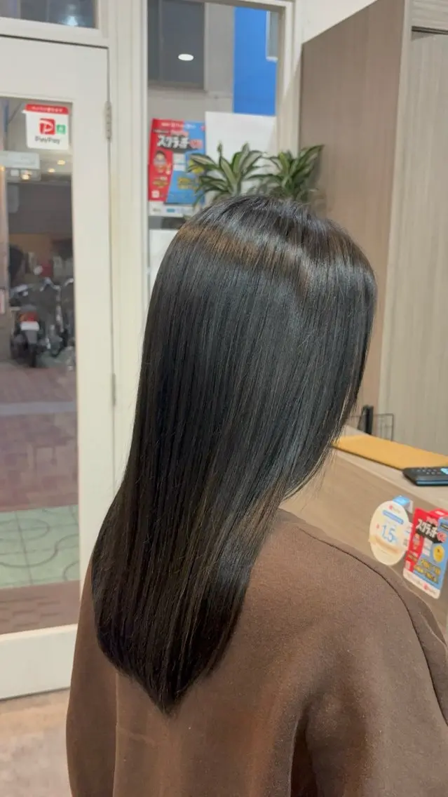 カラー 髪質改善 ヘアカラー トリートメント 艶髪🥣透明感カラー 🫧前田奈津実のヘアスタイル