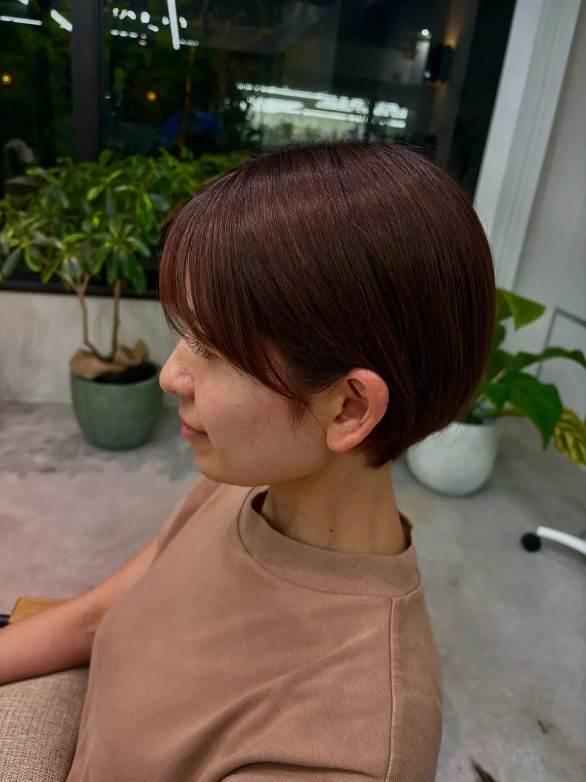 ショート カラー DEEokazaki sae.Aのヘアスタイル