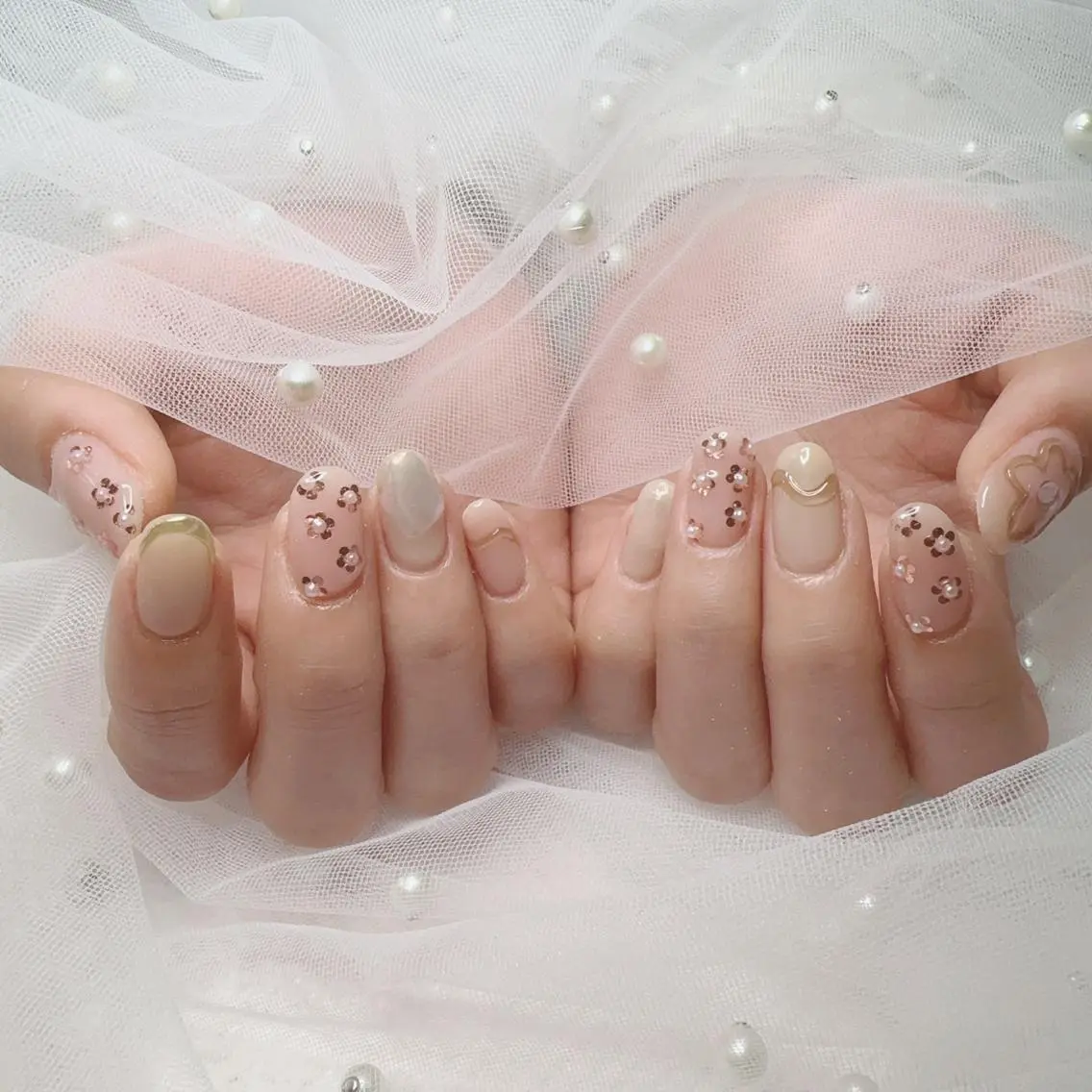 ネイル ハンドネイル 🎀シズカ nail🎀のネイルデザイン