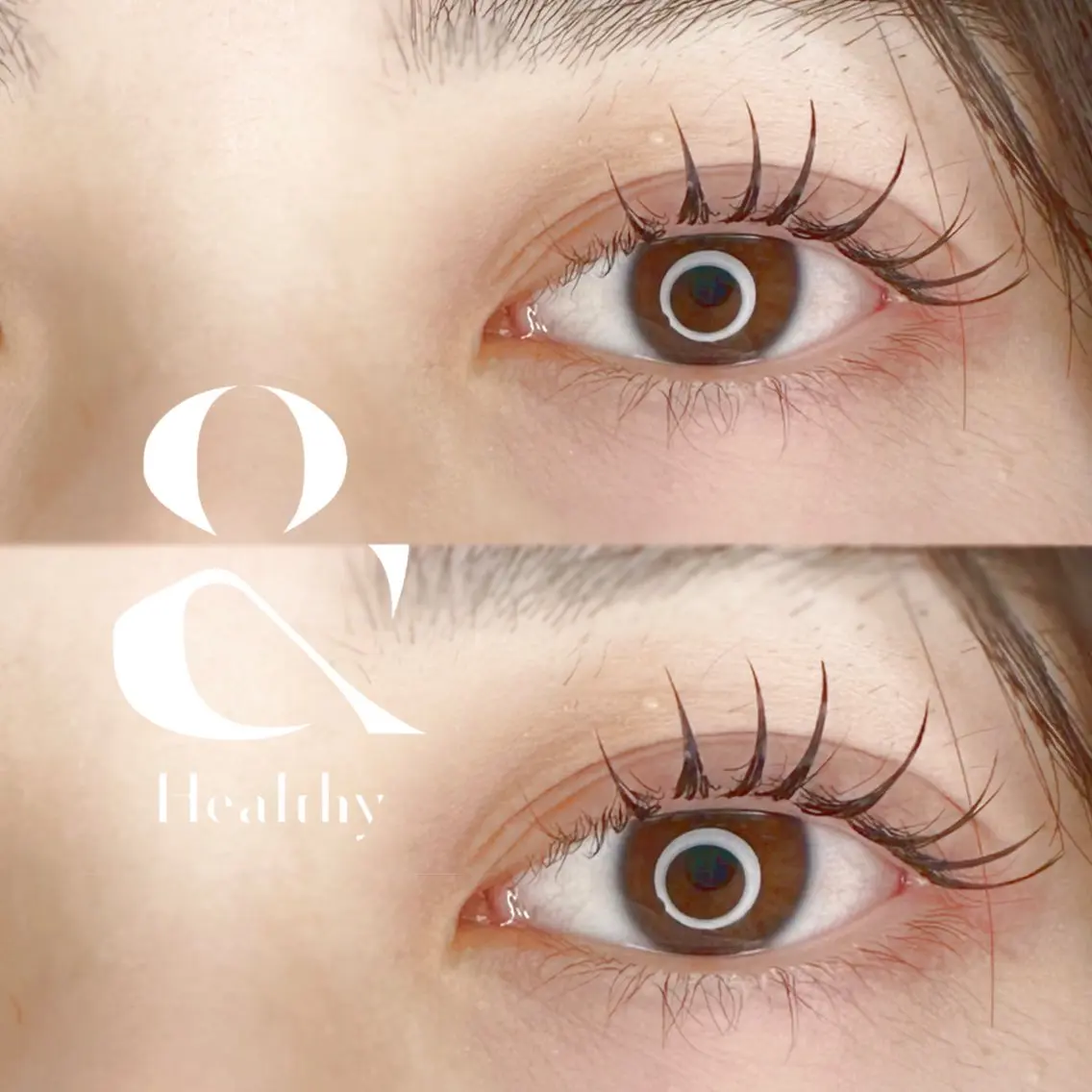 当日限定クーポン❗️【エクステ×パーマ】＆healthyアンドヘルシー ボリュームラッシュ 320本の写真