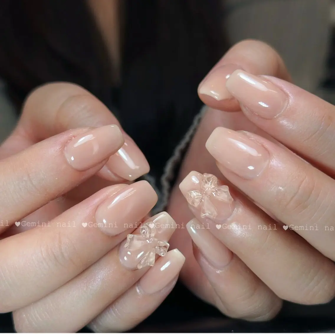 ネイル ワンカラーネイル Gemini nail.Yukiのネイルデザイン