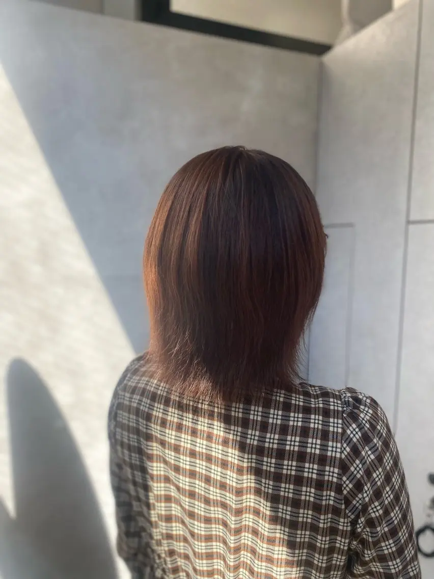 ミディアム カラー カット ヘアセット/ブリーチ 🌤️ナツキのヘアスタイル