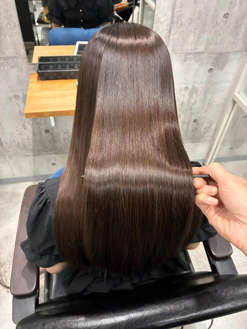 ロング newi ナカノのヘアスタイル