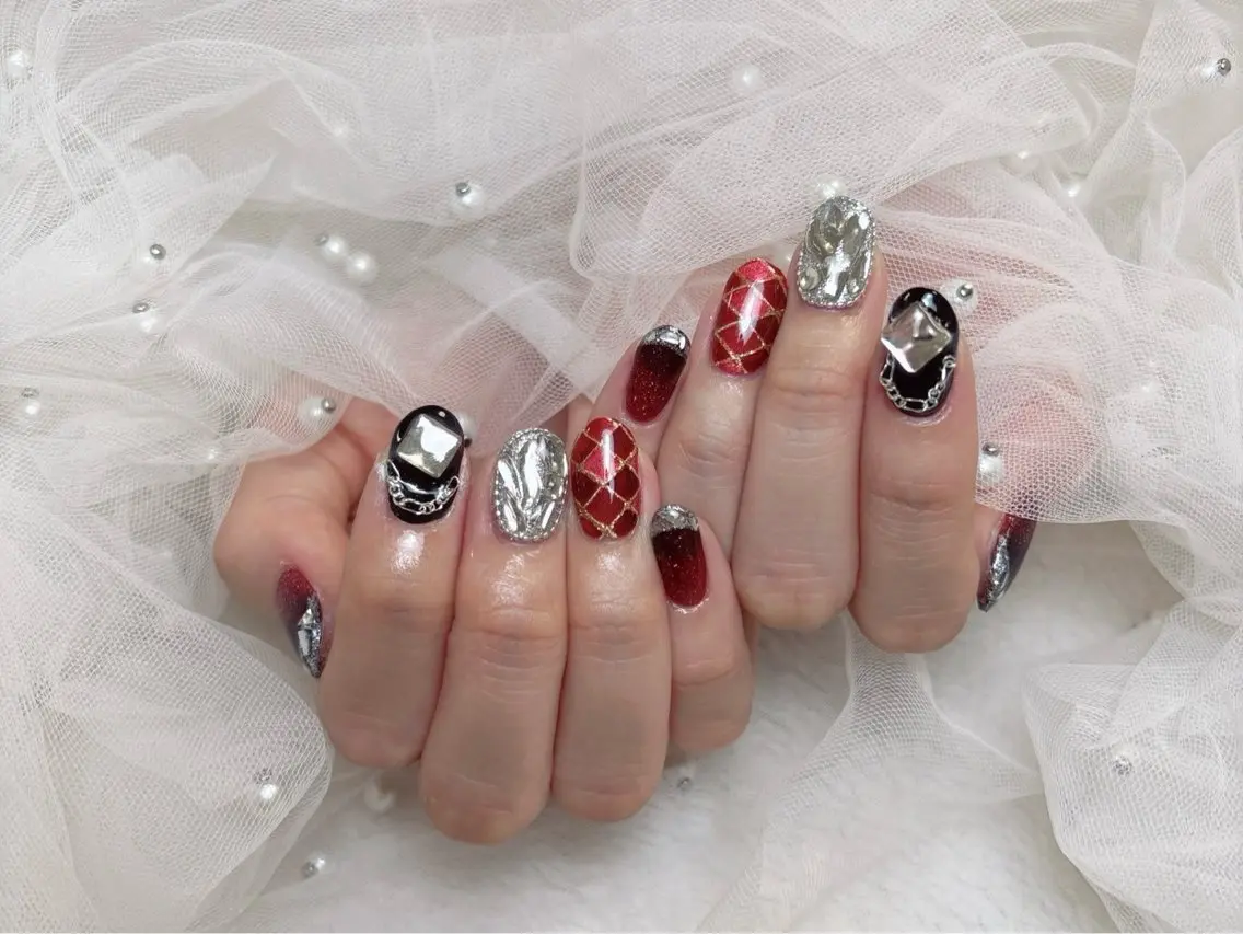 ネイル ハンドネイル ハンドケア R1🎀Nail💕 池袋東口店のネイルデザイン