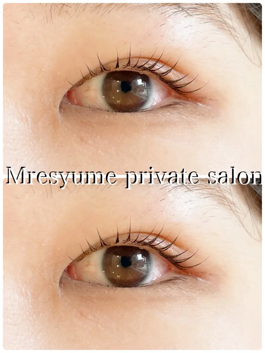 マツエク・マツパ マツパ Mresyume MAYUのマツエク・マツパデザイン