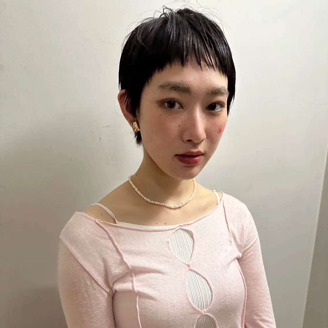 ショート ベリーショート ショートヘア 市川 蘭のヘアスタイル