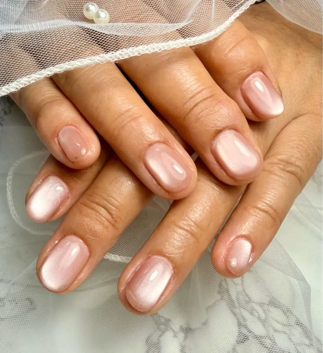 ネイル アニマル柄 アートネイル チークネイル フラッシュネイル フラッシュマグ Mai’s nailのネイルデザイン