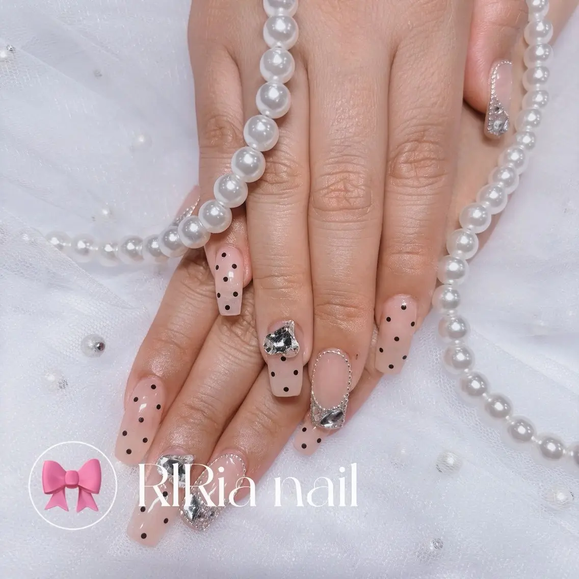 ネイル ハンドネイル 🎀RINA RIrianailのネイルデザイン