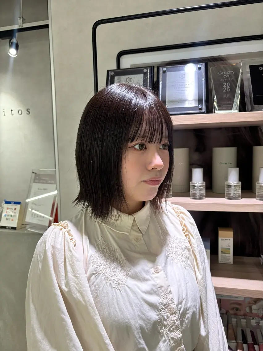 ショート 縮毛矯正 小川 藍 / 🥣⟡ カットモデル募集中のヘアスタイル