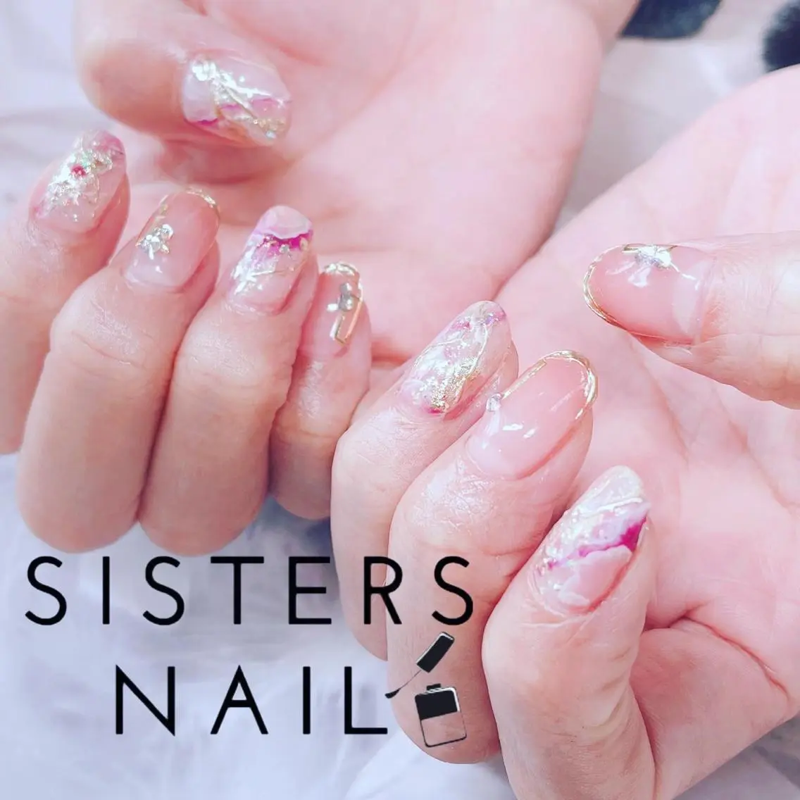 ネイル ハンドネイル ハンドケア sisters nail.fのネイルデザイン