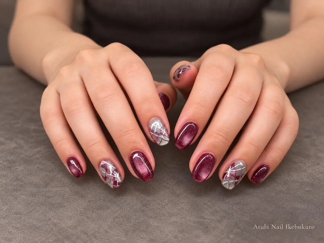 ネイル ハンドネイル Atula nail Momoのネイルデザイン