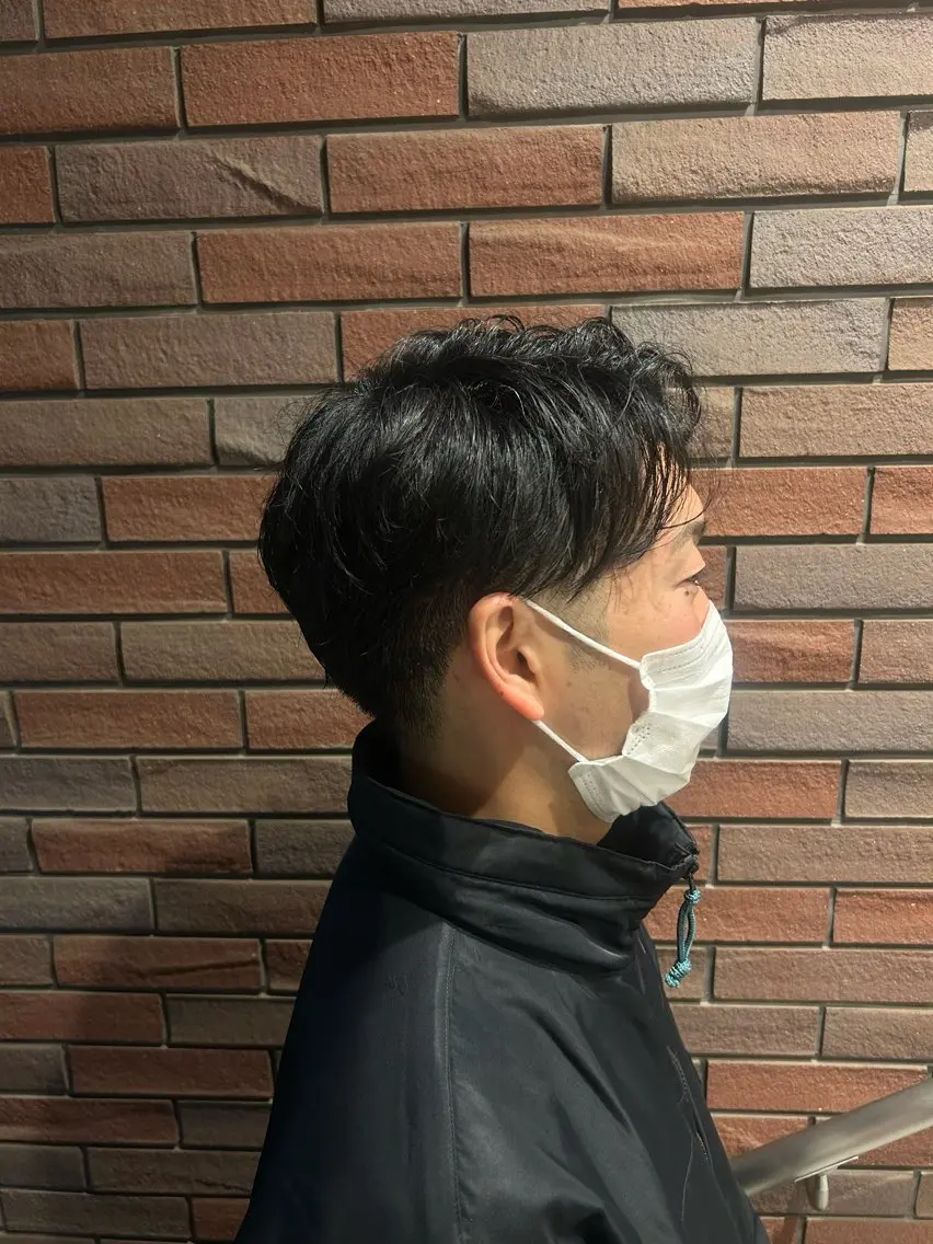 メンズ カット 隈園 菜々美のヘアスタイル