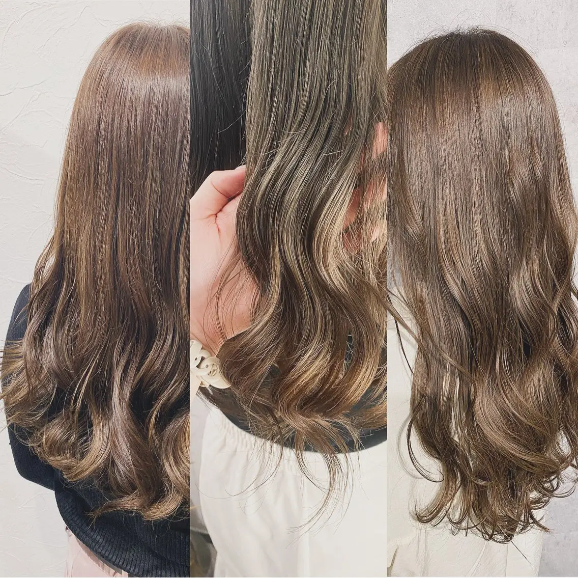 セミロング YU-KA ✂︎Rico.のヘアスタイル