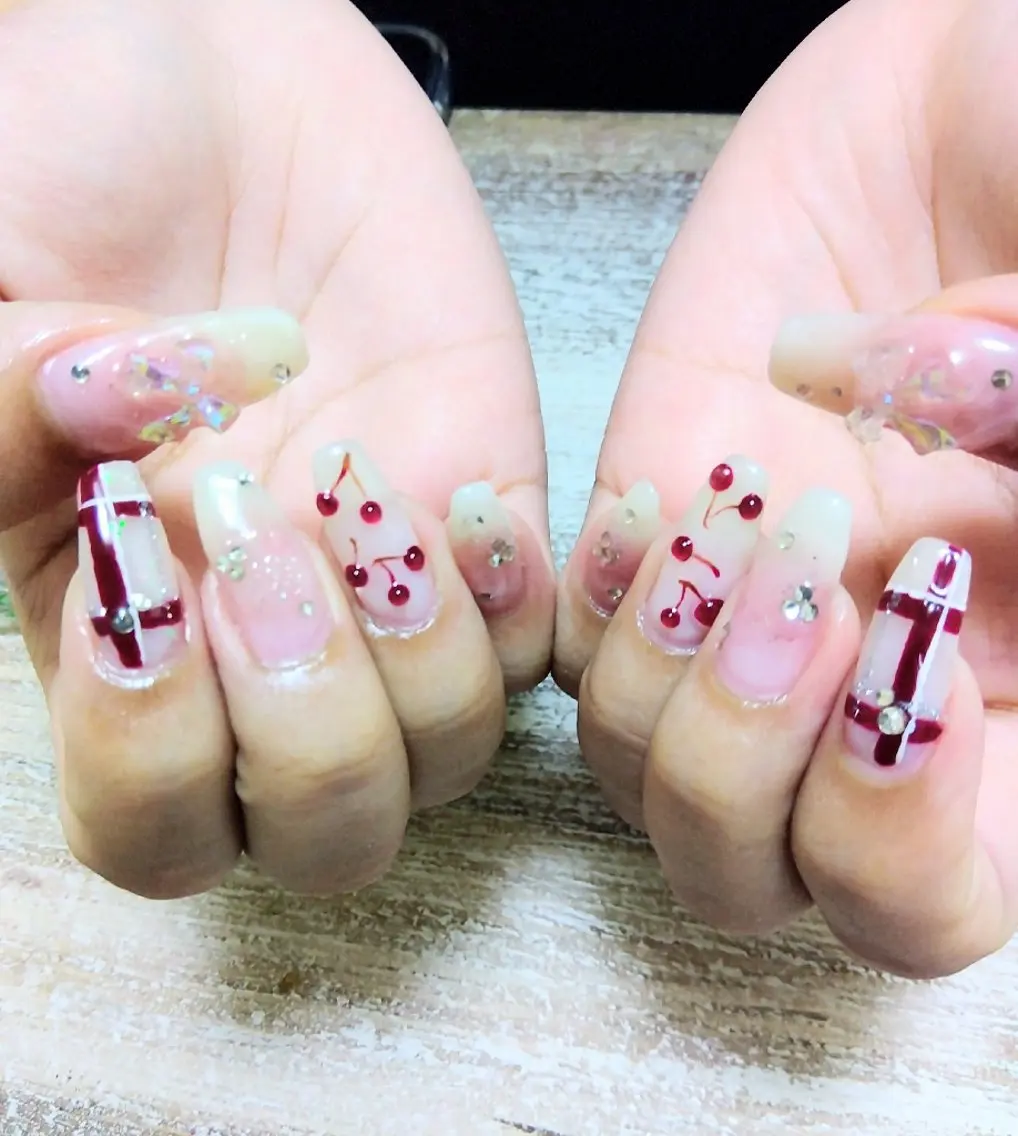 ネイル 持ち込み NailSalon Ne-Neのネイルデザイン