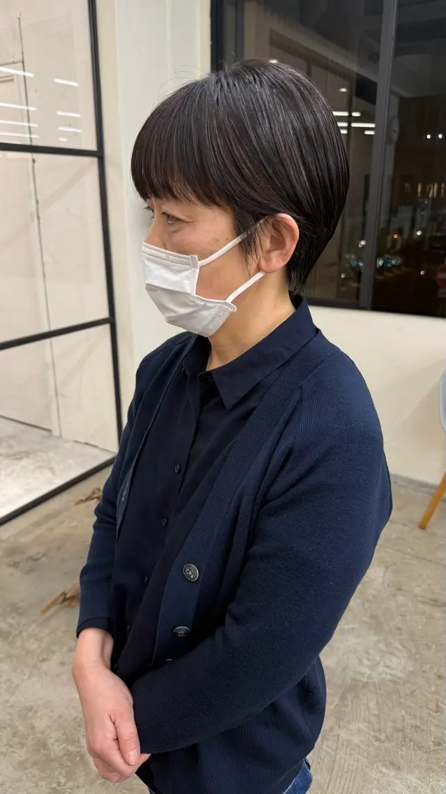 ショート 大塚 柊那のヘアスタイル