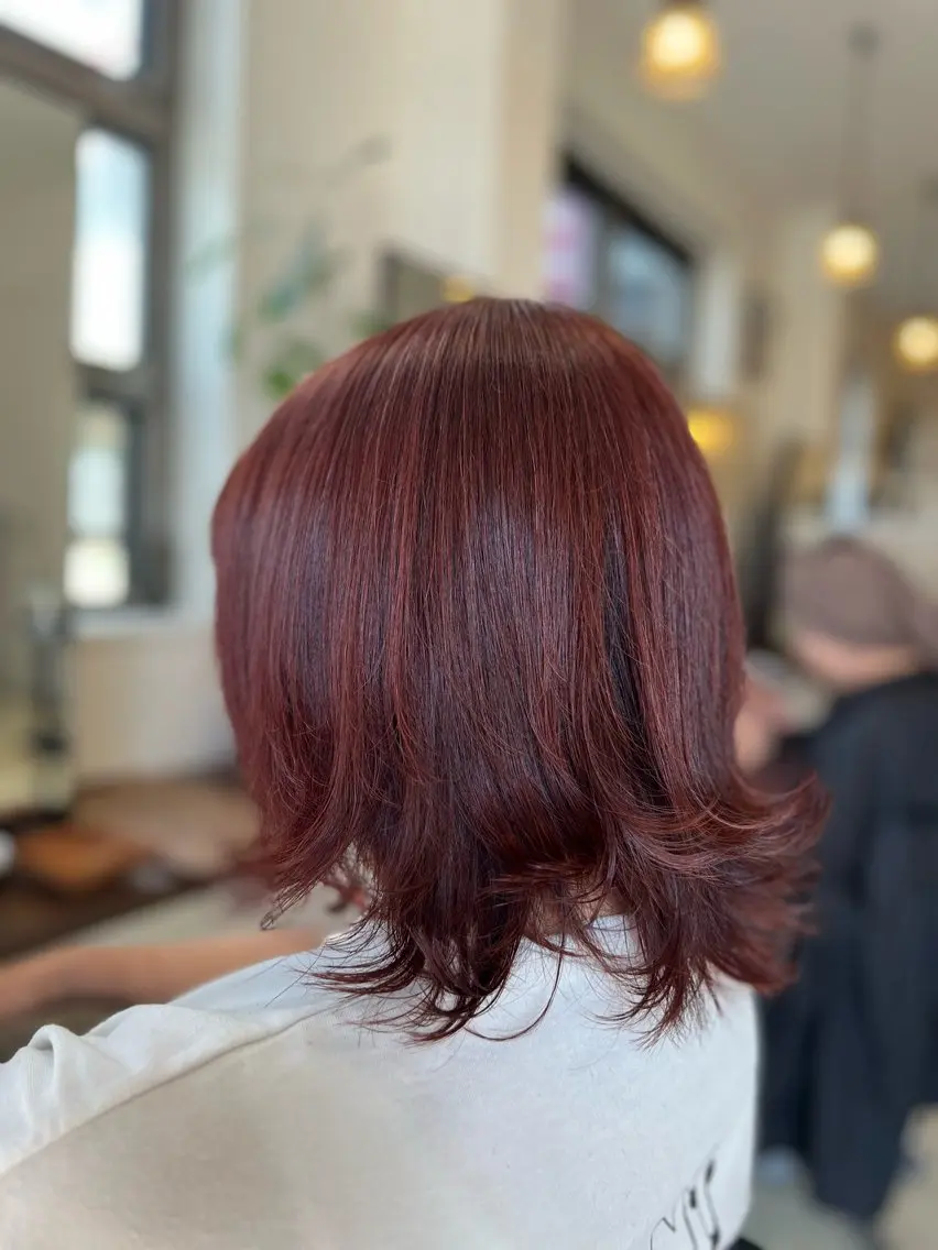 ミディアム カラー ヘアカラー 🔹 SYOUのヘアスタイル