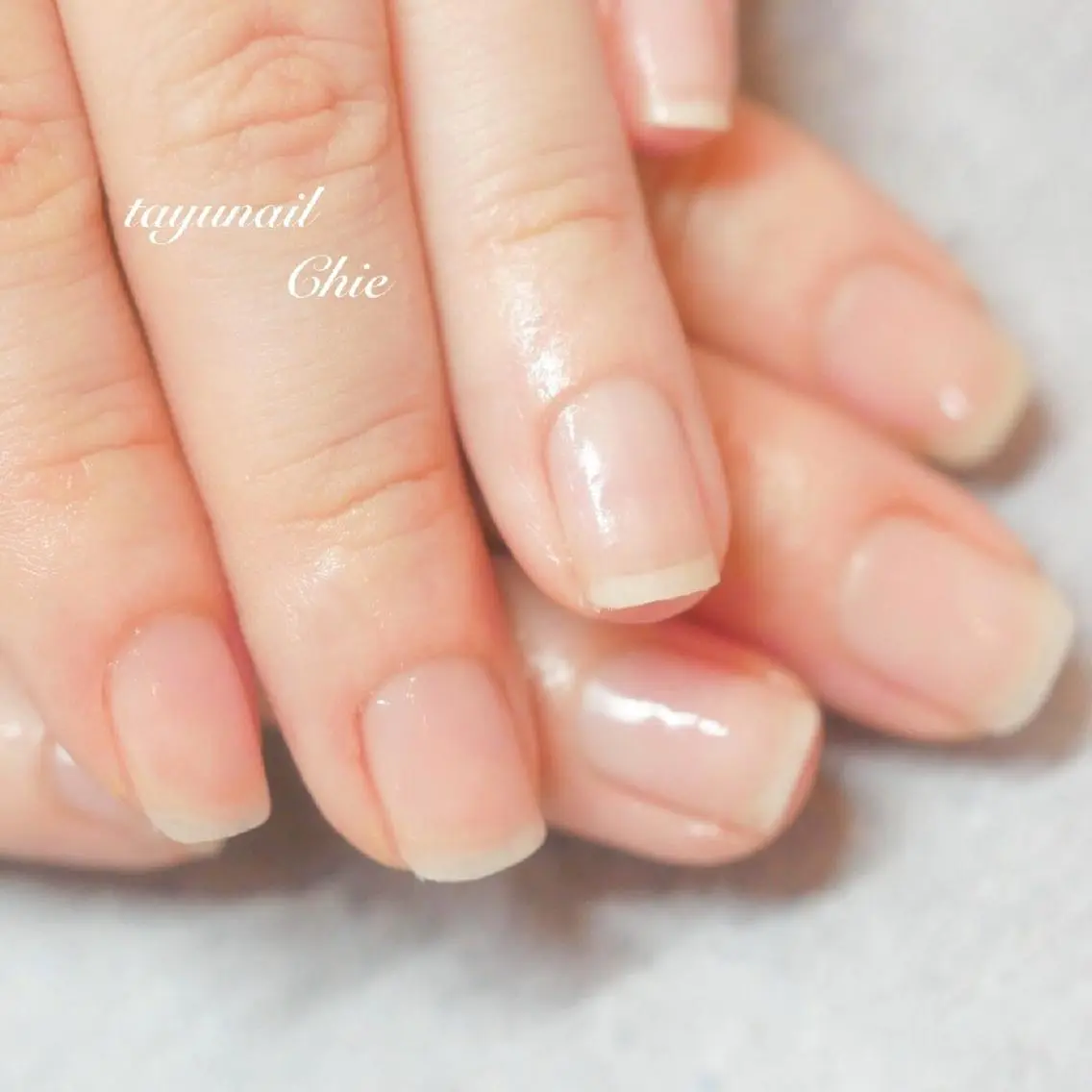 ネイル ブルー ジェルネイル パラジェル ネイルサロン 【たゆnail】のネイルデザイン