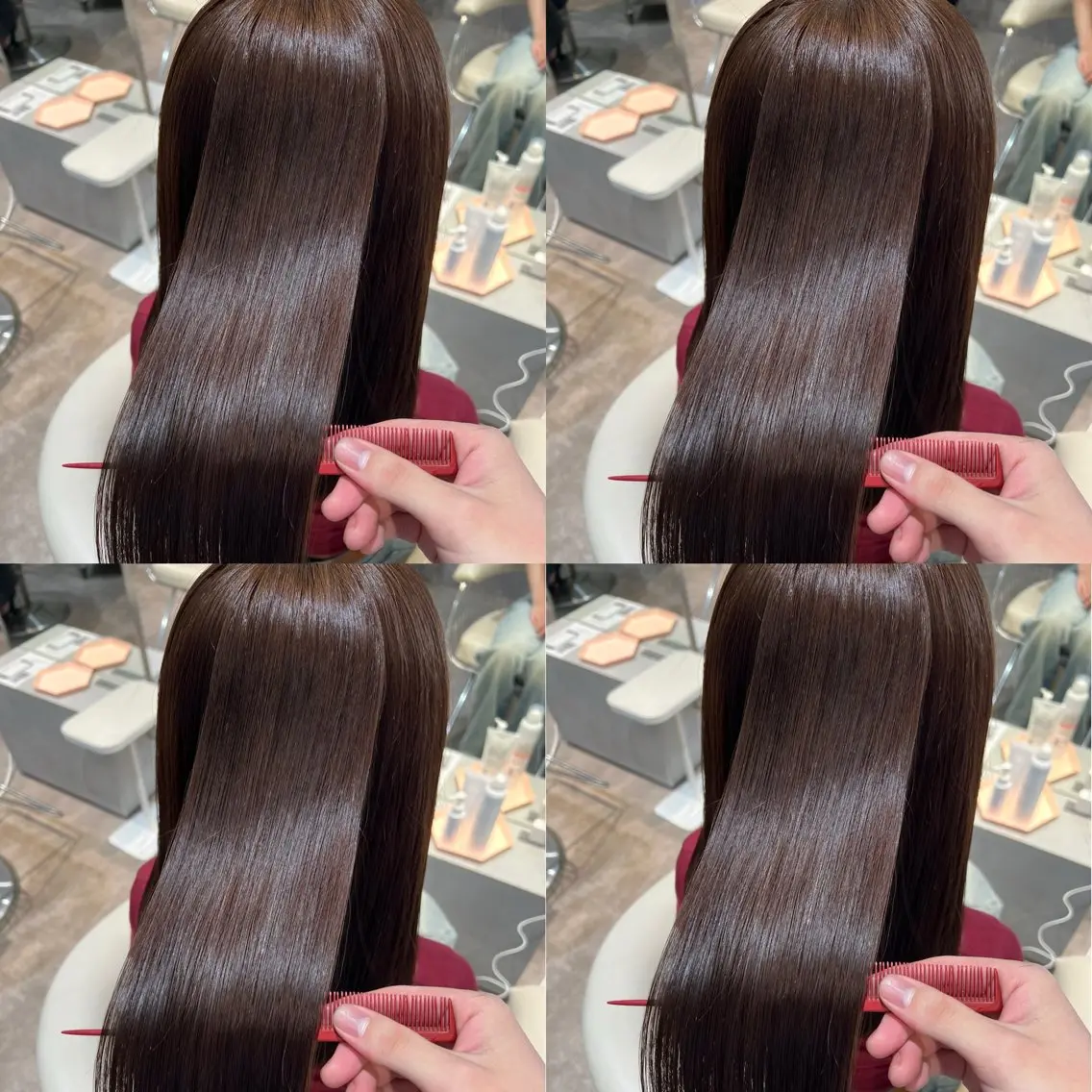 ミディアム カラー グレージュ トリートメント カット ヘアカラー トリートメント 💎透明感カラー特化 💎TAISEIのヘアスタイル