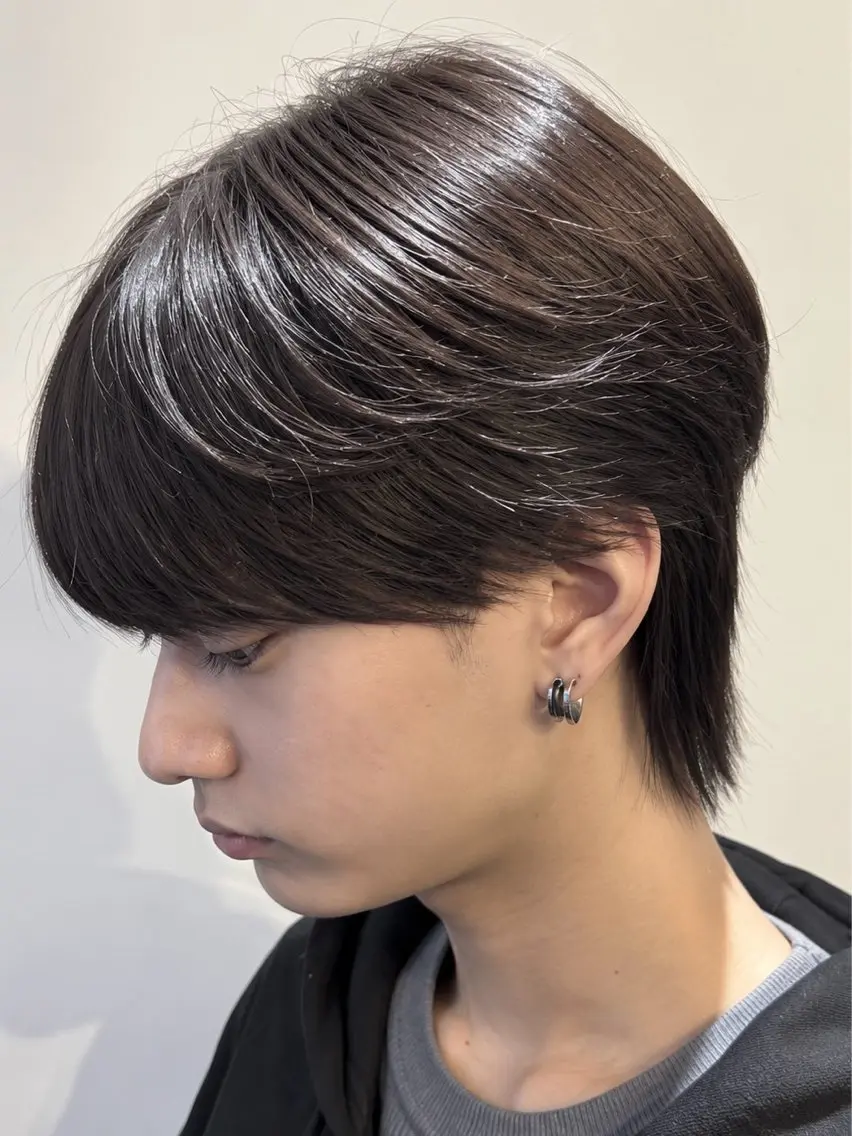 ショート カラー メンズ カット ヘアカラー est-r. Shionのヘアスタイル