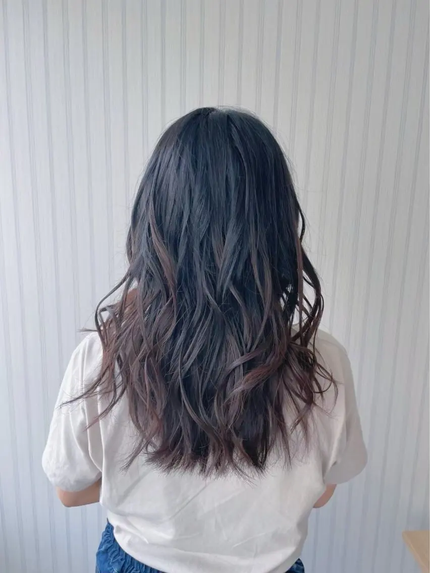 セミロング ヘアカラー ニュアンスカラー/ 🫧レミ(坊主)のヘアスタイル