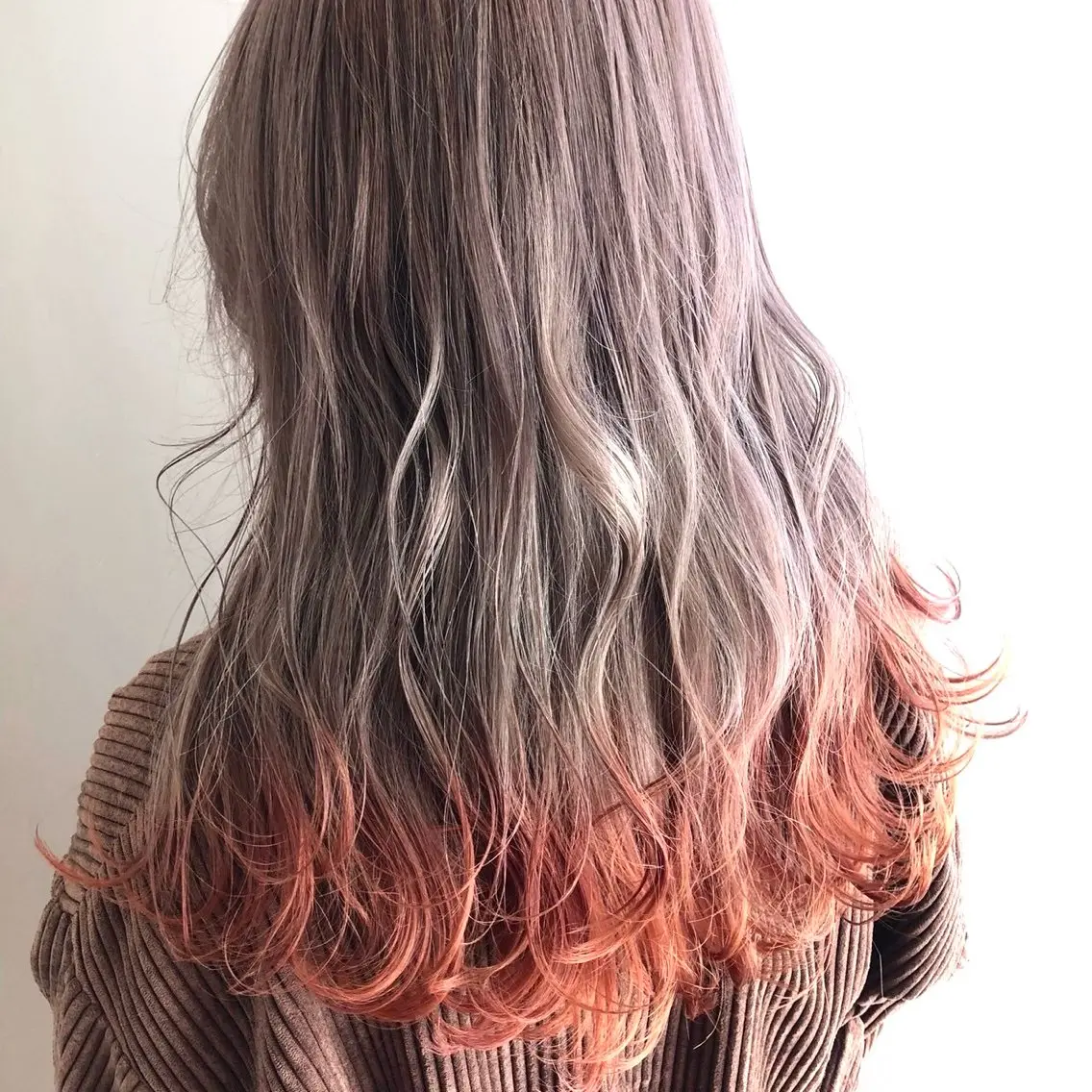 ロング カラー 艶髪 黄金比みくのヘアスタイル