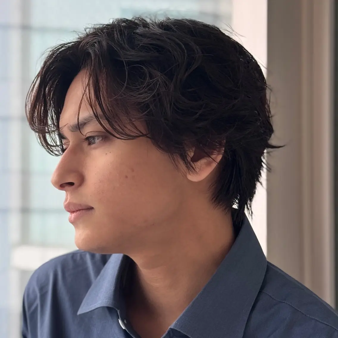 【朝のセットが楽に】メンズカット+パーマ+TRの写真
