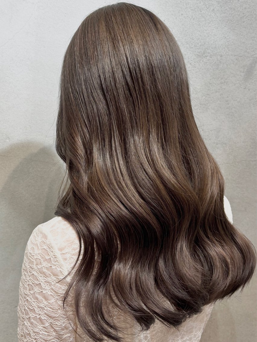 ロング ヘアカラー トリートメント 🫧透明感カラーピ ンクカラー🫧maiのヘアスタイル