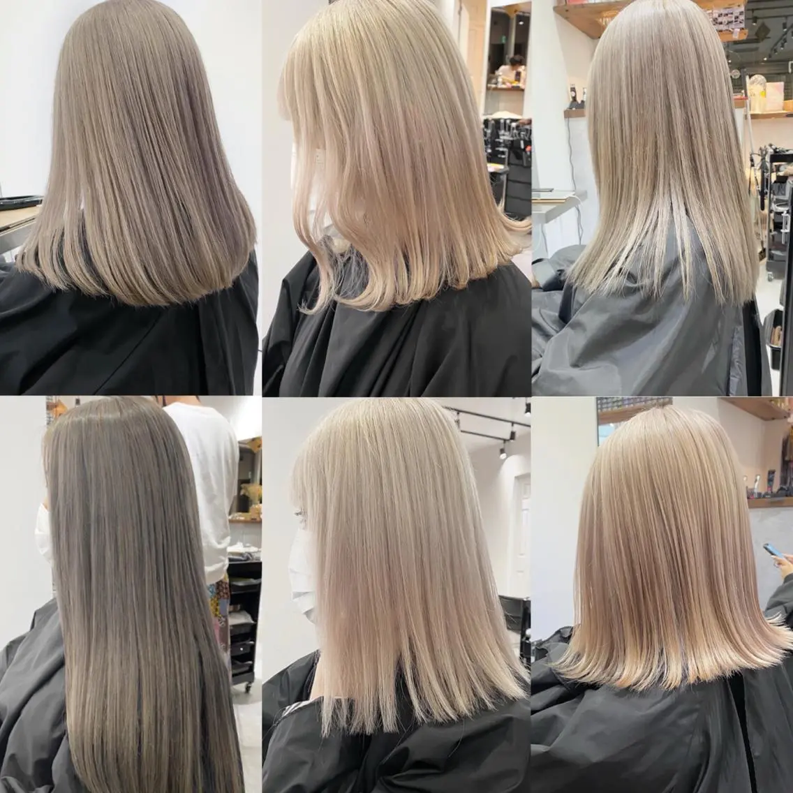 ロング カラー ベージュカラー ブリーチ ハイトーンカラー ホワイトベージュ ヘアカラー トリートメント ブリーチ指名 NO1🌈SAKIのヘアスタイル