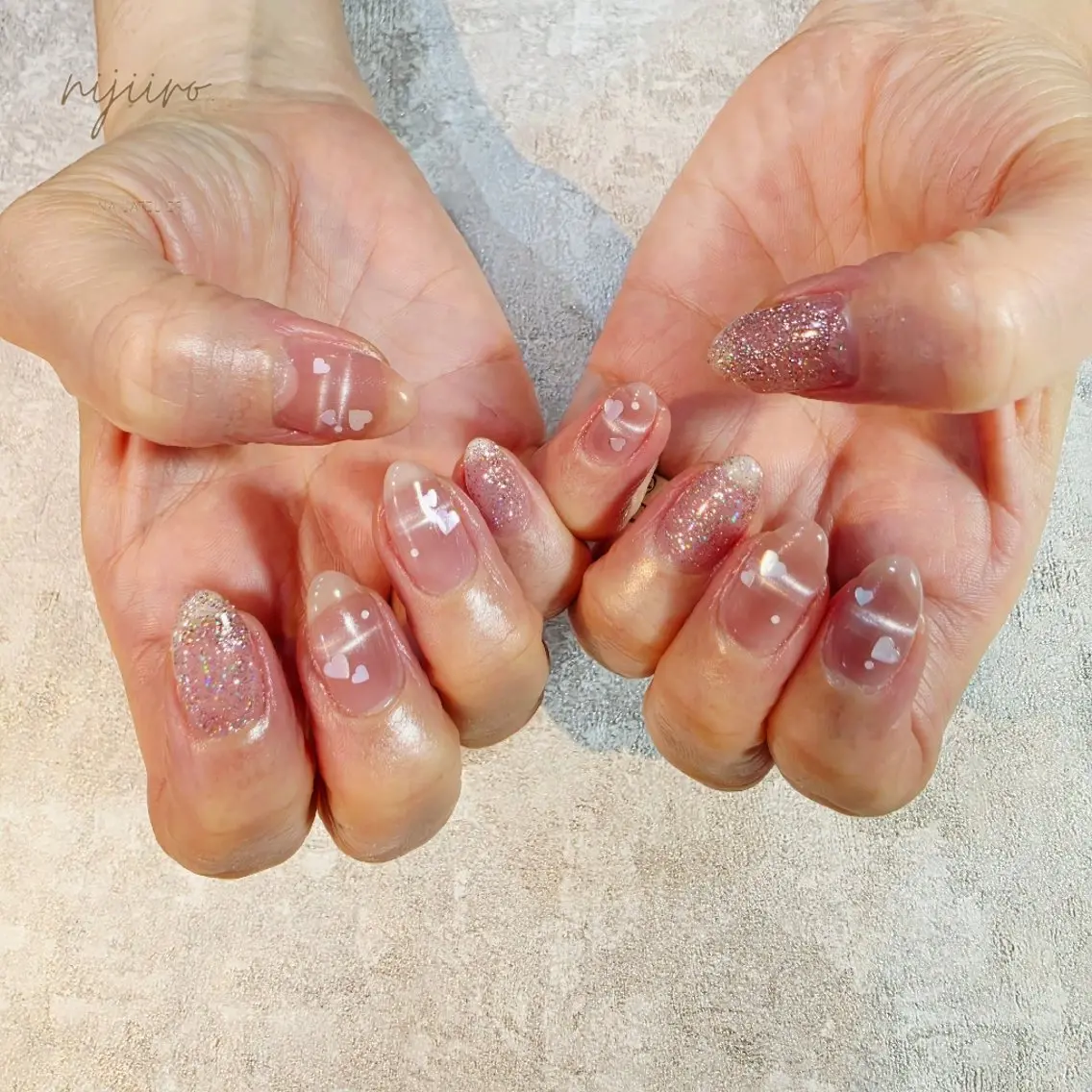 ネイル ハンドネイル nijiiro🌈 サトウのネイルデザイン