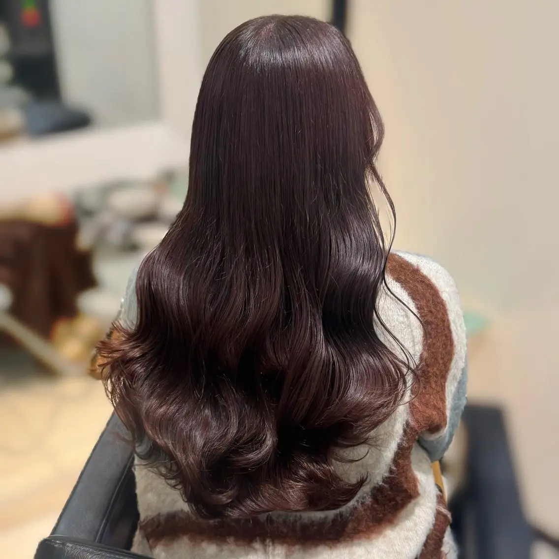 ロング カラー カット ヘアカラー トリートメント ブリーチなしカラー kana🐱のヘアスタイル