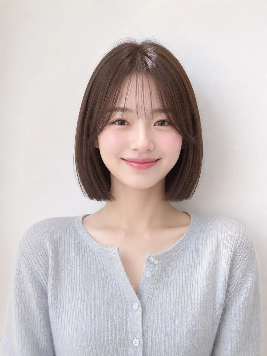 ショート カラー カット ヘアカラー トリートメント モテ🤍トレンドヘア /新宿/ワカナのヘアスタイル
