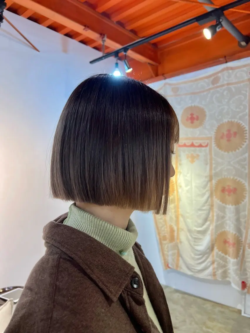 🎀 ボブカット🎀 鎖骨から顎ラインまで 必ず補足説明をご覧下さい。の写真