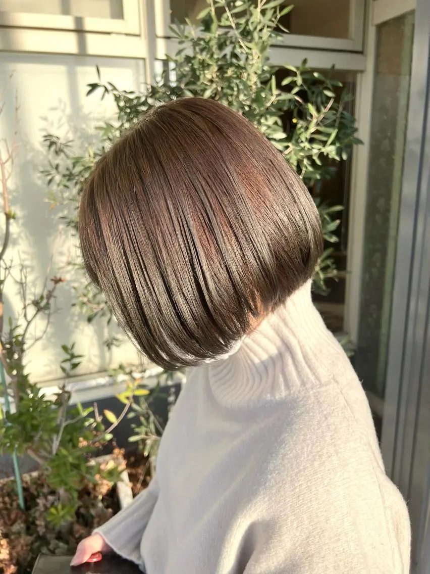 【21~24日限定!】カット+艶カラー+トリートメント¥3980の写真