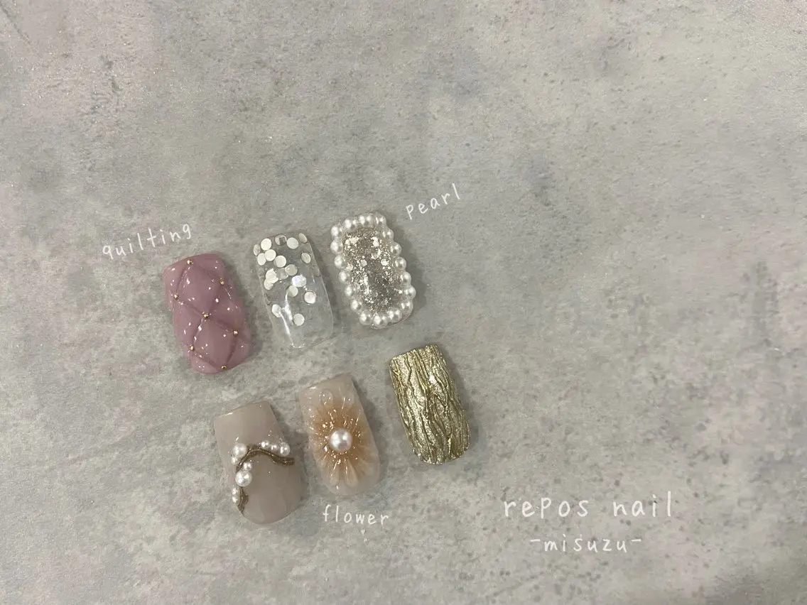 ネイル ハンドネイル repos-ルポ- misuzu🌿のネイルデザイン