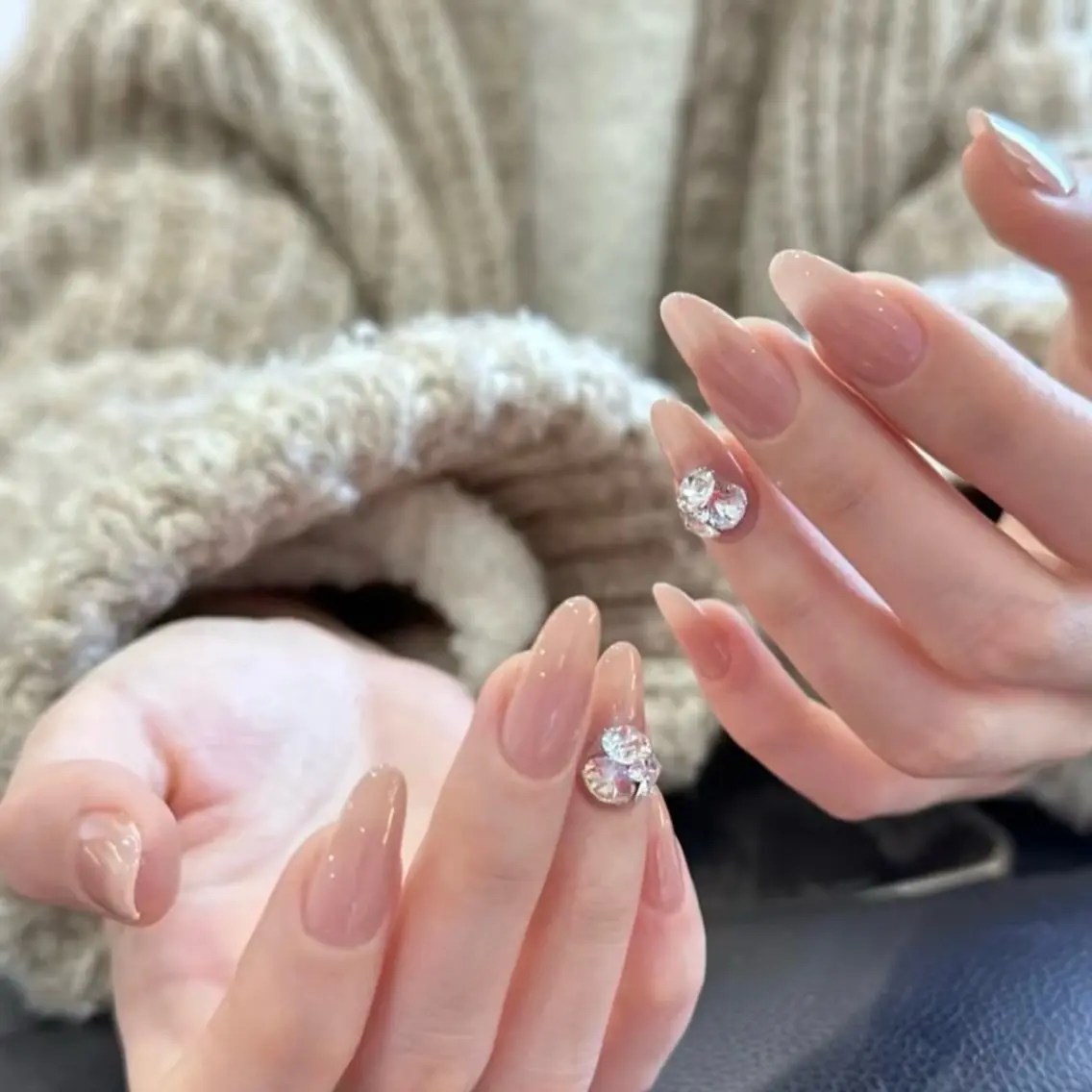 ネイル ハンドネイル By moonネイル 🌷ワンホン/韓国風のネイルデザイン
