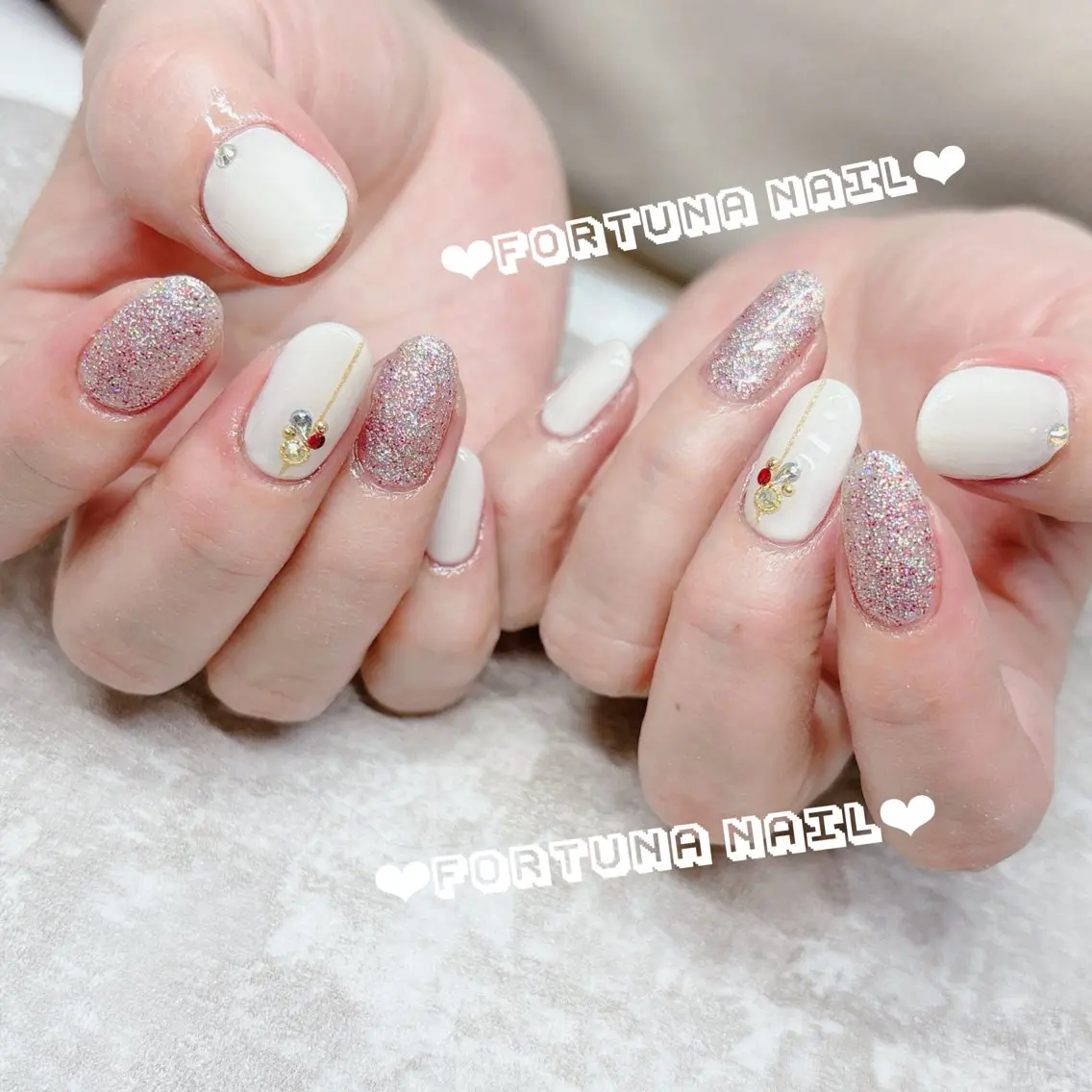 ネイル Nail •Head スパFortunaのネイルデザイン