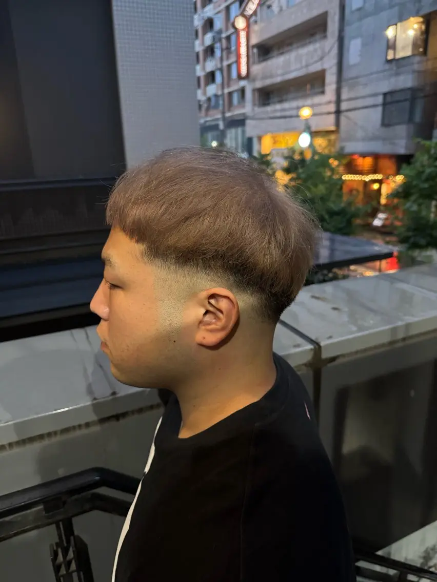 メンズ カット ヘアカラー トリートメント 河野 悠のヘアスタイル