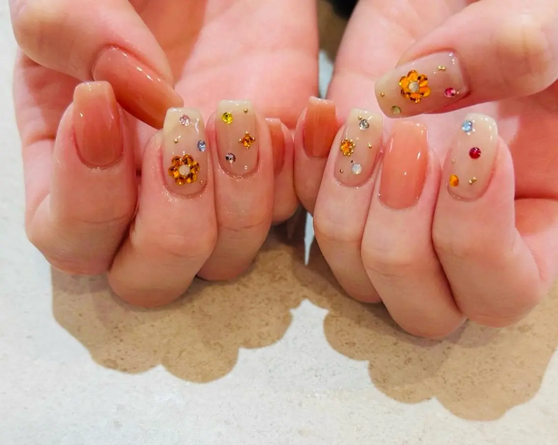 ネイル ハンドネイル ╹◡╹MimoEye lash🌻Nailのマツエク・マツパデザイン