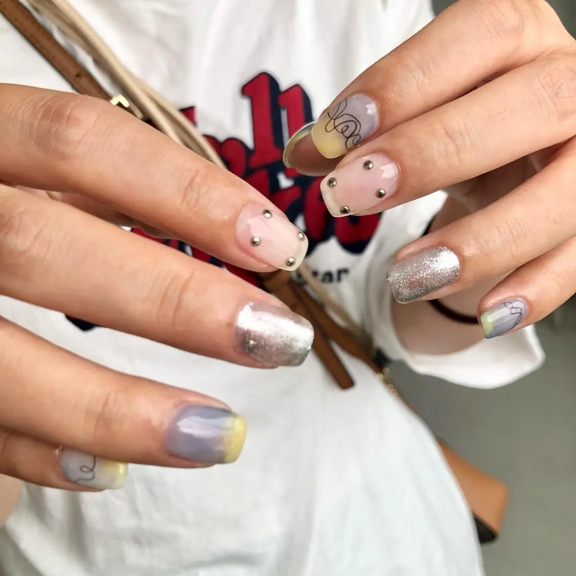 ネイル ハンドネイル Merci万代店 hashimotoのネイルデザイン