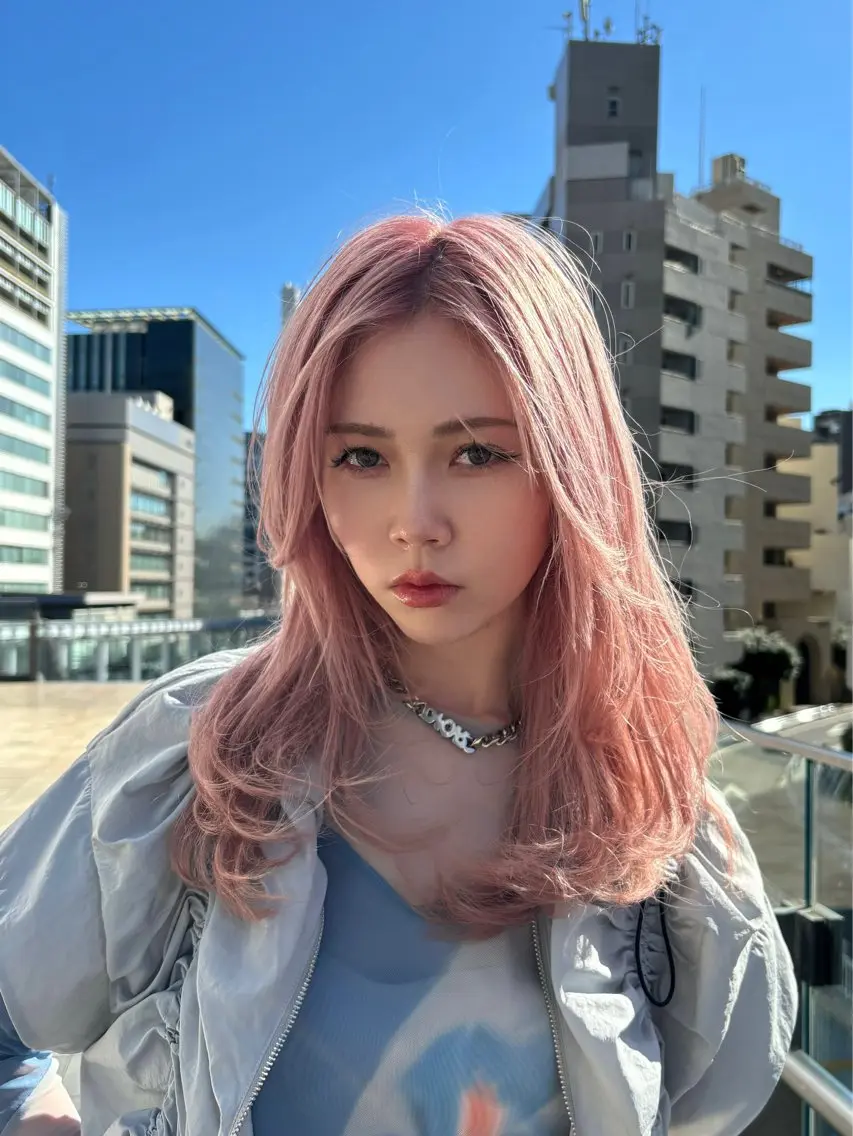 ロング カラー [渋谷美容師] 玲弥のヘアスタイル