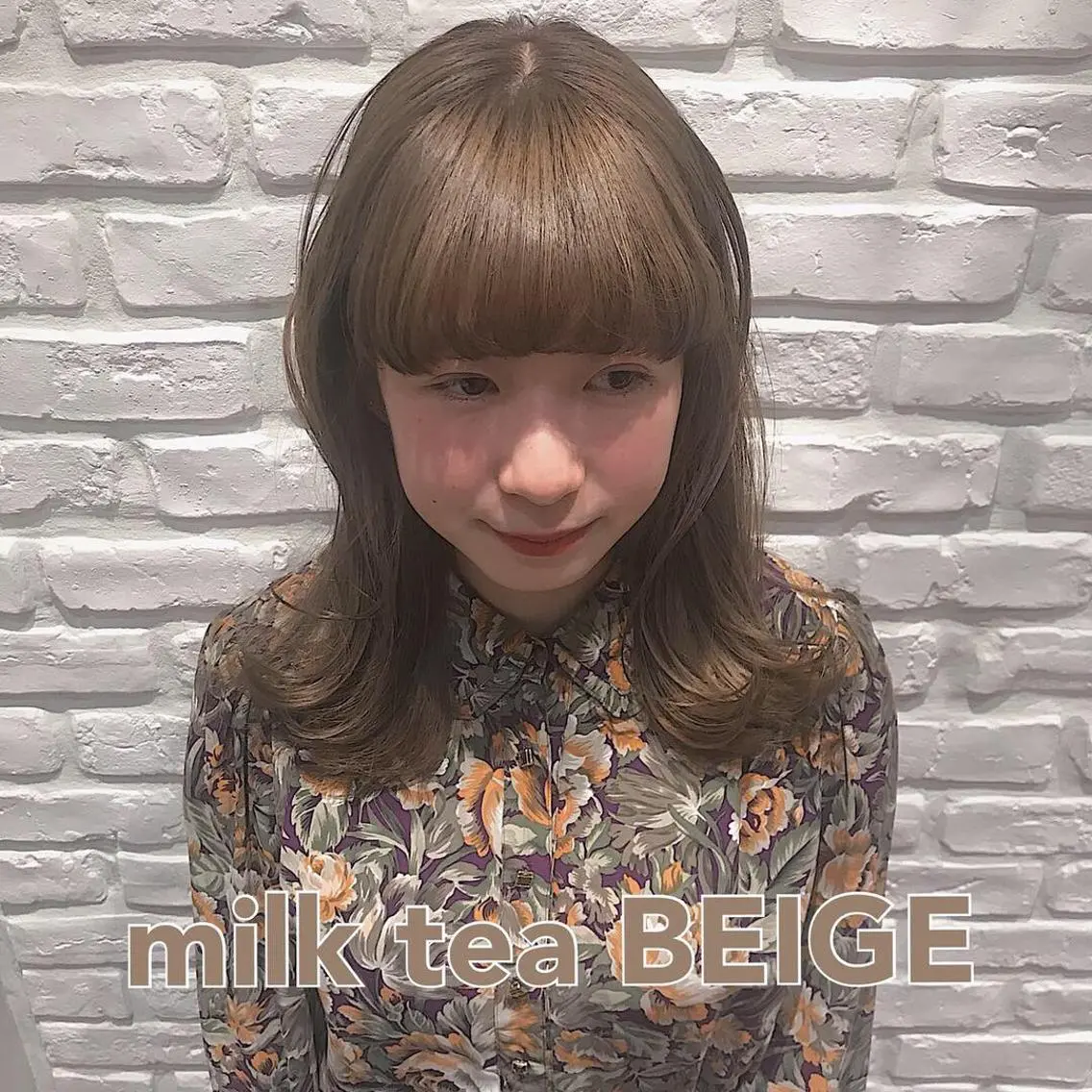 セミロング カラー系/カット特化 🟠オオタキマサシのヘアスタイル