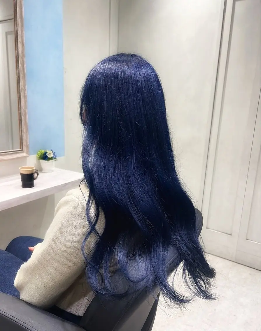 ロング カラー ヘアカラー ハイトーン/ブリーチ 💙みずき💙のヘアスタイル